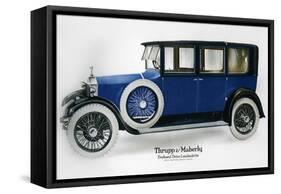 Rolls-Royce Enclosed Drive Landaulette with Partition Behind the Driver, C1910-1929-null-Framed Stretched Canvas