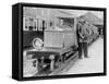Rolls-Royce Silver Ghost Locomotive on the Romney, Hythe and Dymchurch Railway, 1933-null-Framed Stretched Canvas