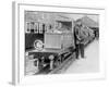 Rolls-Royce Silver Ghost Locomotive on the Romney, Hythe and Dymchurch Railway, 1933-null-Framed Photographic Print