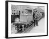 Rolls-Royce Silver Ghost Locomotive on the Romney, Hythe and Dymchurch Railway, 1933-null-Framed Photographic Print