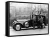 Rolls Royce with Chauffeur-null-Framed Stretched Canvas