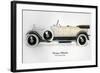 Rolls-Royce with Open Touring Body, C1910-1929-null-Framed Giclee Print