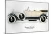 Rolls-Royce with Open Touring Body, C1910-1929-null-Mounted Giclee Print