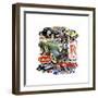 Rolls Royce-William Vanderdasson-Framed Giclee Print