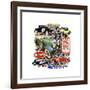 Rolls Royce-William Vanderdasson-Framed Giclee Print