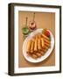 Rolls with Chutney Top-highviews-Framed Photographic Print