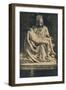 'Roma - Basilica of St. Peter. Pieta by Michelangelo', 1910-Michelangelo Buonarroti-Framed Giclee Print