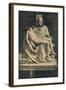 'Roma - Basilica of St. Peter. Pieta by Michelangelo', 1910-Michelangelo Buonarroti-Framed Giclee Print