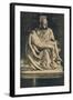 'Roma - Basilica of St. Peter. Pieta by Michelangelo', 1910-Michelangelo Buonarroti-Framed Giclee Print