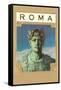 Roma, Caesar Statue-null-Framed Stretched Canvas