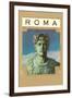 Roma, Caesar Statue-null-Framed Art Print