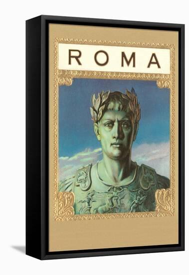 Roma, Caesar Statue-null-Framed Stretched Canvas