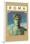 Roma, Caesar Statue-null-Framed Art Print