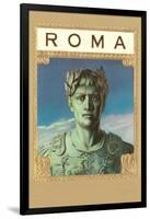 Roma, Caesar Statue-null-Framed Art Print