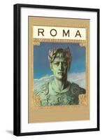 Roma, Caesar Statue-null-Framed Art Print