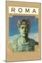 Roma, Caesar Statue-null-Mounted Art Print