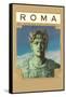 Roma, Caesar Statue-null-Framed Stretched Canvas