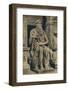 'Roma - Church of St. Peter in Vinculis - Moses, by MIchelangelo', 1910-Michelangelo Buonarroti-Framed Photographic Print