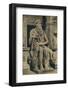 'Roma - Church of St. Peter in Vinculis - Moses, by MIchelangelo', 1910-Michelangelo Buonarroti-Framed Photographic Print