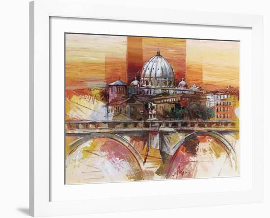 Roma eterna-Luigi Florio-Framed Art Print