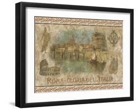 Roma, Gloria dell Italia-Thomas L. Cathey-Framed Art Print