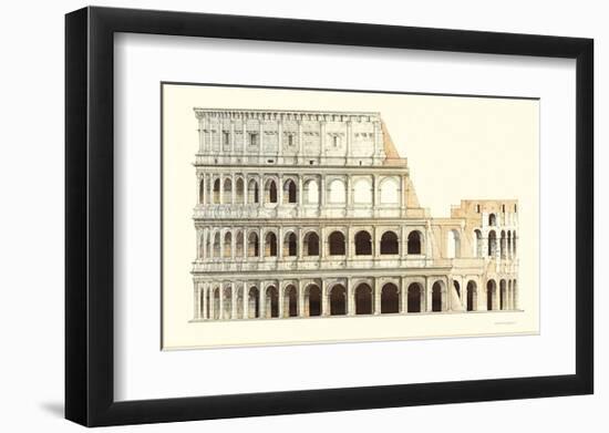 Roma, Il Colosseo-Libero Patrignani-Framed Art Print