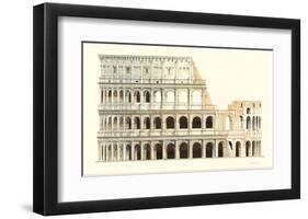 Roma, Il Colosseo-Libero Patrignani-Framed Art Print