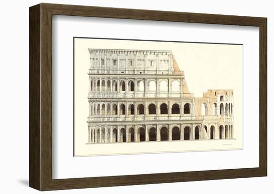 Roma, Il Colosseo-Libero Patrignani-Framed Art Print