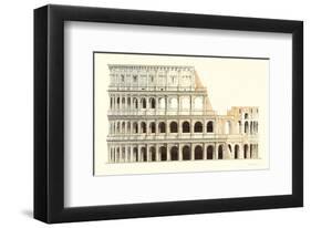 Roma, Il Colosseo-Libero Patrignani-Framed Art Print