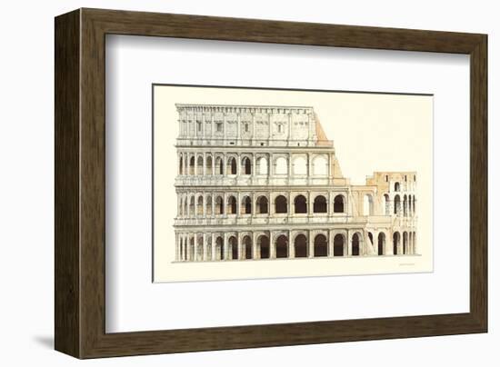 Roma, Il Colosseo-Libero Patrignani-Framed Art Print