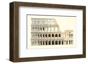 Roma, Il Colosseo-Libero Patrignani-Framed Art Print