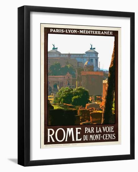 Roma Italy 2-Anna Siena-Framed Giclee Print