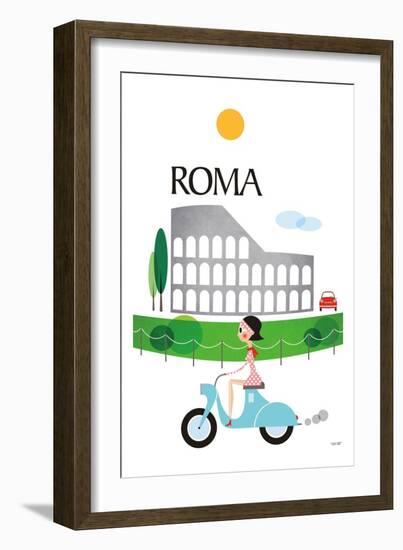 Roma-Tomas Design-Framed Art Print