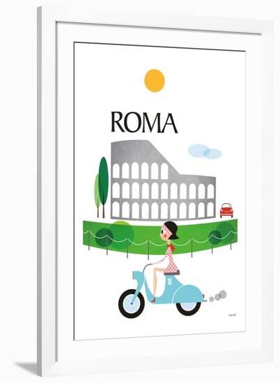 Roma-Tomas Design-Framed Art Print