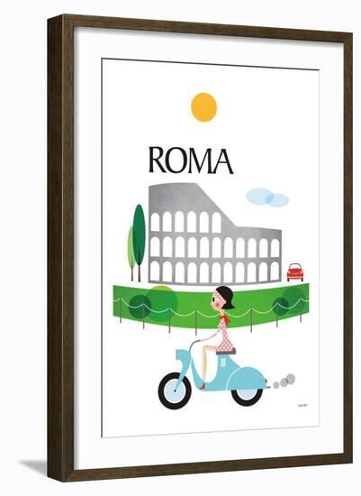 Roma-Tomas Design-Framed Art Print