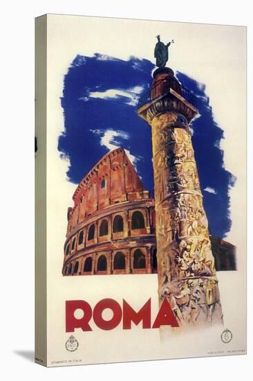 Roma-Vintage Apple Collection-Stretched Canvas