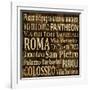 Roma-Luke Wilson-Framed Art Print