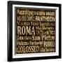 Roma-Luke Wilson-Framed Art Print