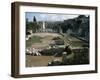 Roman Agora and the Tower of the Winds also Called Horologion in the Background-null-Framed Giclee Print
