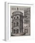 Roman Amphi-Theatre from 'De Architectura'. Reprinted and Translated by Como-null-Framed Giclee Print