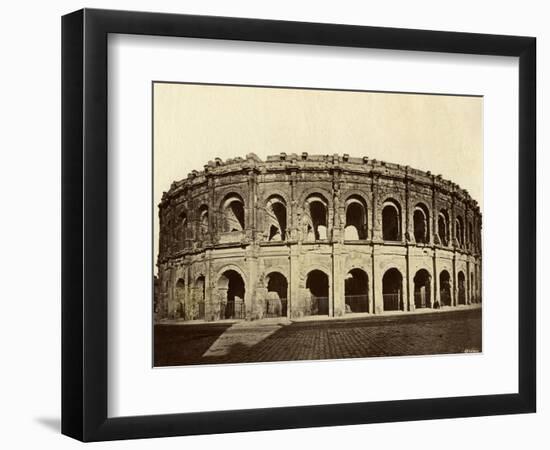 Roman Amphitheater at Nimes-Chris Hellier-Framed Photographic Print