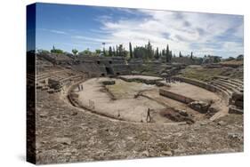 Roman Amphitheater, Merida, Badajoz, Extremadura, Spain, Europe-Michael-Stretched Canvas