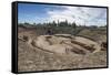 Roman Amphitheater, Merida, Badajoz, Extremadura, Spain, Europe-Michael-Framed Stretched Canvas