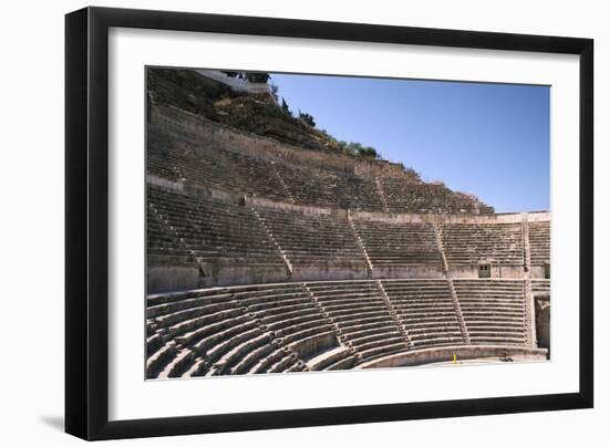 Roman Amphitheatre, Amman, Jordan-Vivienne Sharp-Framed Photographic Print
