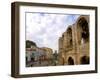 Roman Amphitheatre and Shops, Arles, Provence, France-Lisa S. Engelbrecht-Framed Photographic Print