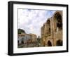 Roman Amphitheatre and Shops, Arles, Provence, France-Lisa S. Engelbrecht-Framed Photographic Print