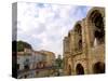 Roman Amphitheatre and Shops, Arles, Provence, France-Lisa S. Engelbrecht-Stretched Canvas