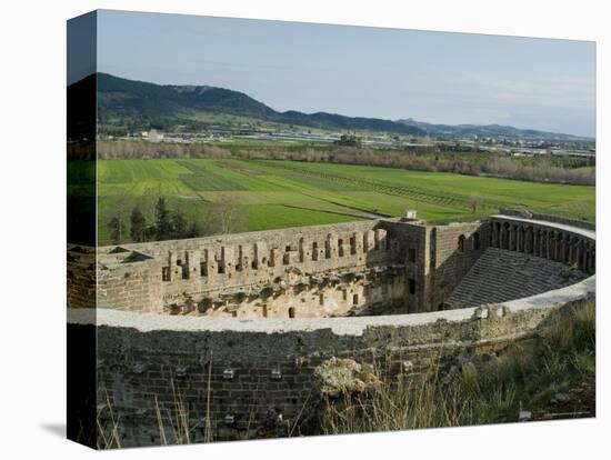 Roman Amphitheatre, Aspendos, Anatolia, Turkey, Eurasia-Ethel Davies-Stretched Canvas