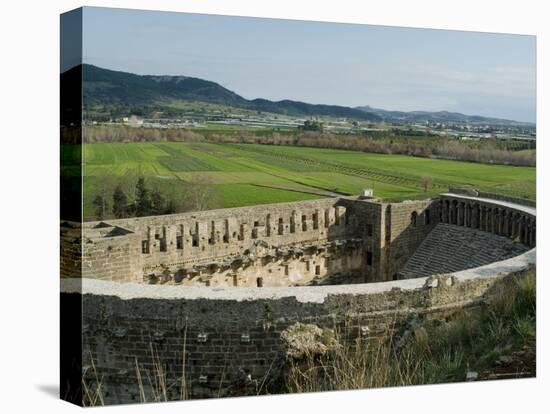 Roman Amphitheatre, Aspendos, Anatolia, Turkey, Eurasia-Ethel Davies-Stretched Canvas
