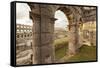 Roman Amphitheatre at Sunset, Pula, Istria, Croatia, Europe-Markus Lange-Framed Stretched Canvas